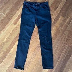 American Eagle Hi-Rise Black Pants